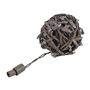 Picture of Coaxial 100 LED Warm White 4" Spacing Brown Wire