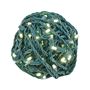 Picture of Coaxial 100 LED Warm White 6" Spacing Green Wire