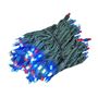 Picture of Red, White, Blue 140 LED Multi Function Chasing Christmas Lights 