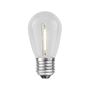 Picture of Warm White S14 LED Plastic Filament Medium Base e26 Bulbs  - 25pk