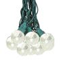 Picture of 10 Warm White Sparkle Orb LED G40 Pre-Lamped String Lights