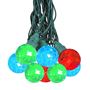 Picture of 10 Multi Sparkle Orb LED G40 Pre-Lamped String Lights