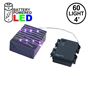Picture of Battery Operated LED Micro Fairy Light Set 60 Light Pink***On Sale***