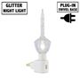 Picture of Clear with Silver Glitter Bubble Christmas Night Light