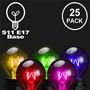 Picture of 25 Pack of Assorted S11 10 Watt Bulbs Intermidate Base e17