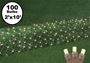 Picture of Warm White LED Net Lights 2x10 Brown Wire