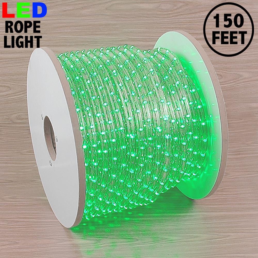 Picture of Green LED Spool 150' 1/2" 2 Wire 120V