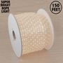 Picture of 150 Ft Clear Rope Light Spool 1/2" 120 Volt 