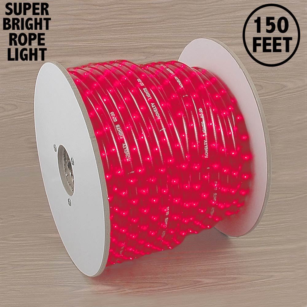 Picture of 150 Ft Pink Rope Light Spool 1/2" 120 Volt