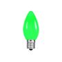 Picture of C7 - Green - Ceramic (plastic) LED Replacement Bulbs - 25 Pack