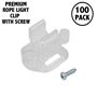 Picture of Premium Rope Light Clips - 100 pack - 1/2"