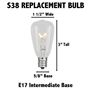 Picture of Clear ST38 - 7 Watt Replacement Bulbs 25 Pack