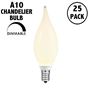 Picture of (25pk) CA10 LED Frosted Warm White Chandelier Light Bulb**ON SALE**