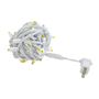 Picture of Commercial Grade Wide Angle 50 LED Yellow 25' Long White Wire
