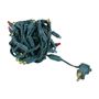 Picture of Commercial Grade Wide Angle 50 LED Multi 25' Long on Green Wire