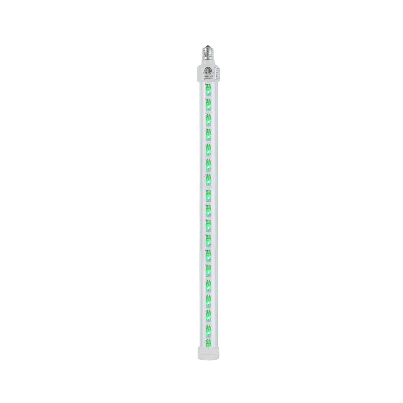 Picture of 24" LED Cascading Meteor Starfall Tube Green Pack of 5