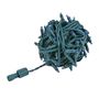 Picture of Coaxial 100 LED Blue 4" Spacing Green Wire