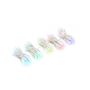 Picture of Twinkly Pro Curtain Lights RGB Capsule 5 Drops(5x50 Capsule/LED) LED with 4" Drop Spacing on Transparent  Wire 