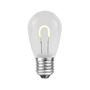 Picture of Warm White S14 U-Shaped LED Plastic Flex Filament Replacement Bulbs 25 Pack