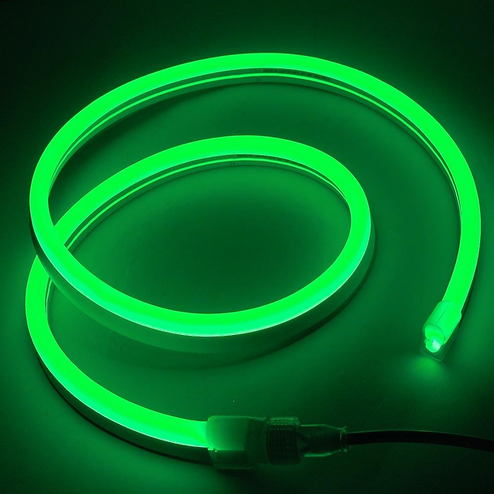 Picture of Green Mini LED Neon Flex Custom Cut 120v