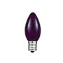 Picture of Purple Transparent C7 5 Watt Bulbs