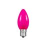 Picture of Pink Ceramic Opaque C7 5 Watt Replacement Bulbs 25 Pack