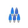Picture of Twinkle Blue C9 LED Replacement Bulbs 25 Pack
