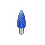 Picture of Blue C9 LED Replacement Bulbs 25 Pack 