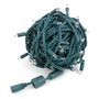 Picture of 100 RGB + Warm White LED 6" Spacing Green Wire Coaxial w/o Power Supply & Remote