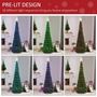 Picture of  8' RGB Color Changing Dancing Pop-Up Christmas Tree w Remote