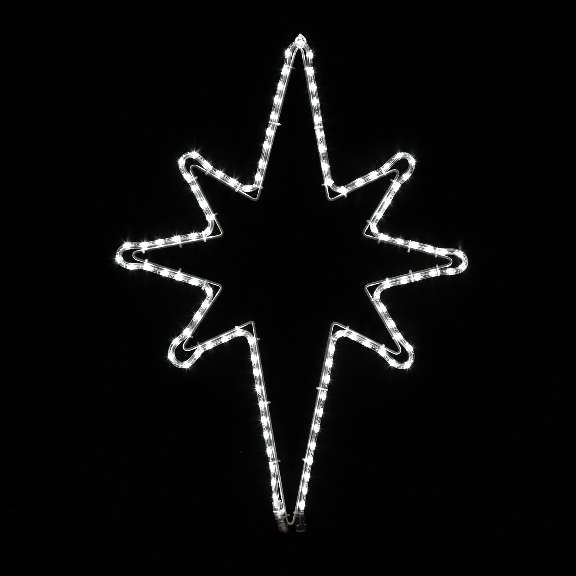 Picture of 30" Bethlehem Star LED Rope Light Motif