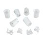 Picture of C9 SPT-2 White Sockets 50 Pack