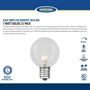 Picture of Clear G50 7 Watt Replacement Bulbs 25 Pack 