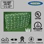 Picture of Warm White LED Net Lights 4x6 White Wire