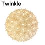 Picture of 100 Light 7.5" Clear Twinkling Starlight Spheres