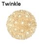 Picture of 50 Light 6" Clear Twinkling Starlight Spheres
