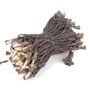 Picture of Clear Christmas Mini Lights 100 Light 50 Feet Long on Brown Wire