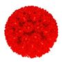 Picture of 100 Red LED 7.5" Sphere