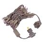 Picture of 50 LED Purple LED Christmas Lights 11' Long on Brown Wire