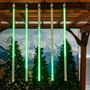 Picture of 36" LED Cascading Meteor Starfall Tube Green Pack of 5