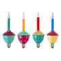 Picture of Traditional Bubble Light Set 8 Lamps Red/Blue/Orange/Green