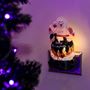 Picture of Halloween Night Light - Ghost in Cauldron - Swivel Plug w/LED Bulb