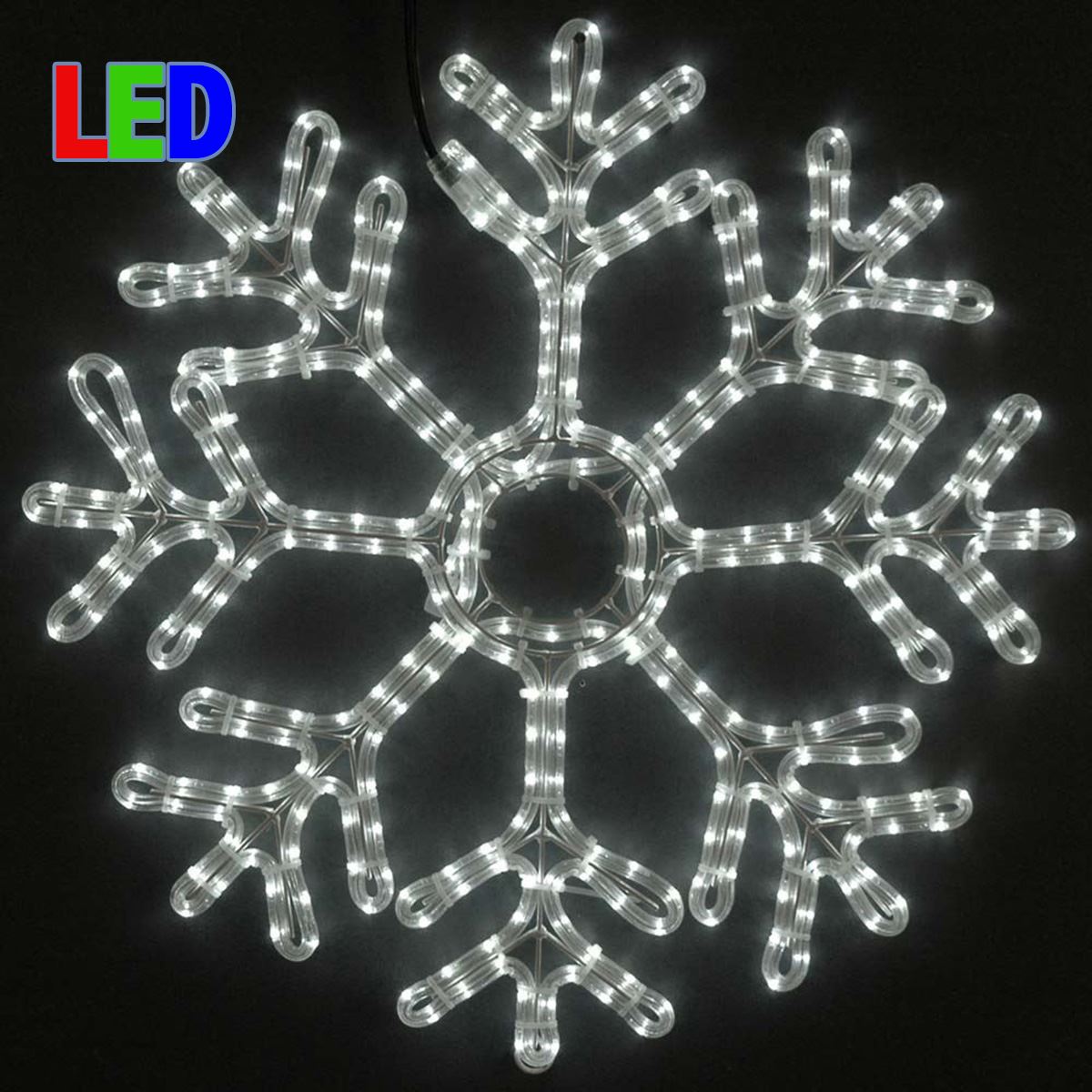 Picture of 24" Fancy LED Snowflake-Pure White *On Sale*