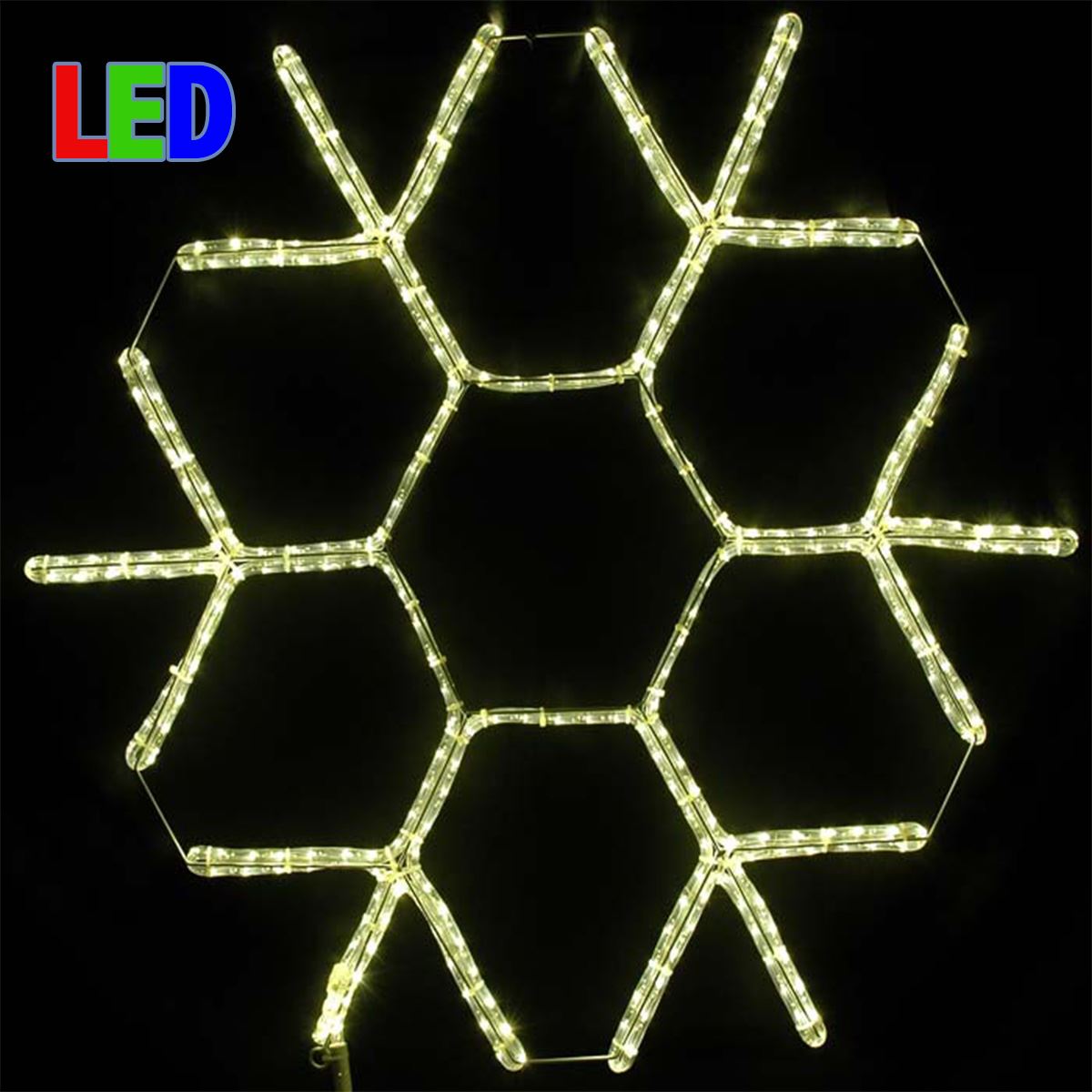 Picture of 36" LED Snowflake Warm White