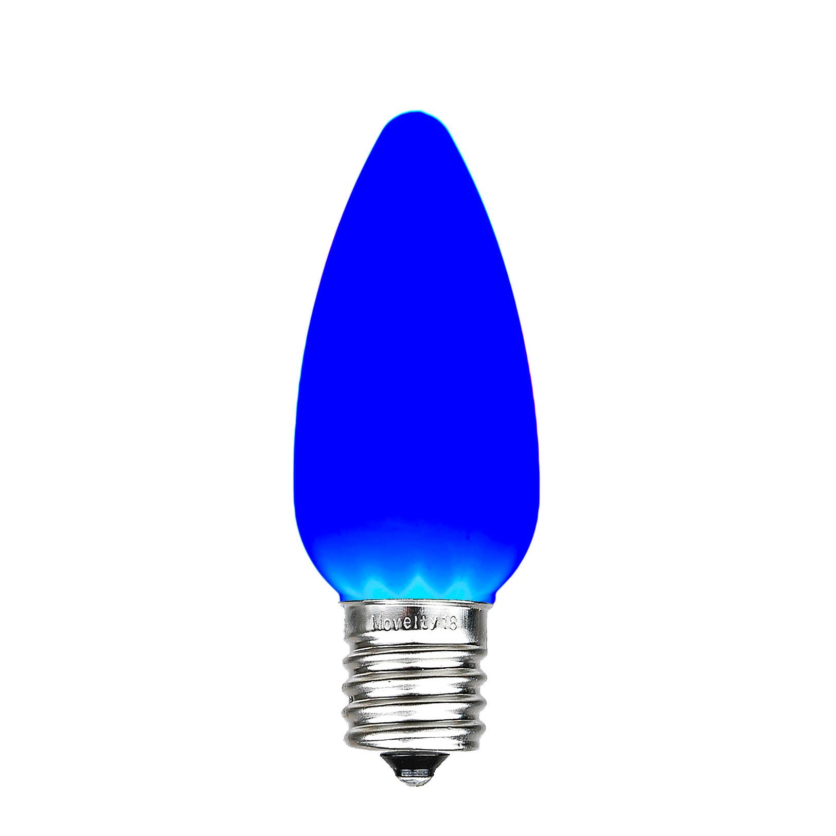 Picture of C9 - Blue - Ceramic (plastic) LED Replacement Bulbs - 25 Pack