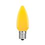 Picture of C9 - Yellow - Ceramic (plastic) LED Replacement Bulbs - 25 Pack