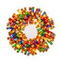 Picture of 16" Multi Color LED Shotgun Shell Wreath