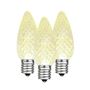 Picture of Warm White C9 LED Replacement Bulbs 25 Pack 