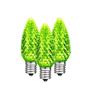 Picture of Lime Green C7 LED Replacement Bulbs 25 Pack