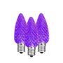 Picture of Purple C7 LED Replacement Bulbs 25 Pack